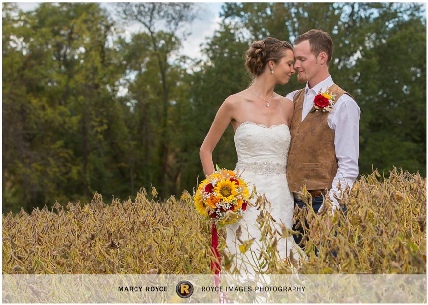 Lindsey & Brian Aikey Wedding - York PA Wedding Photographer - Private Farm