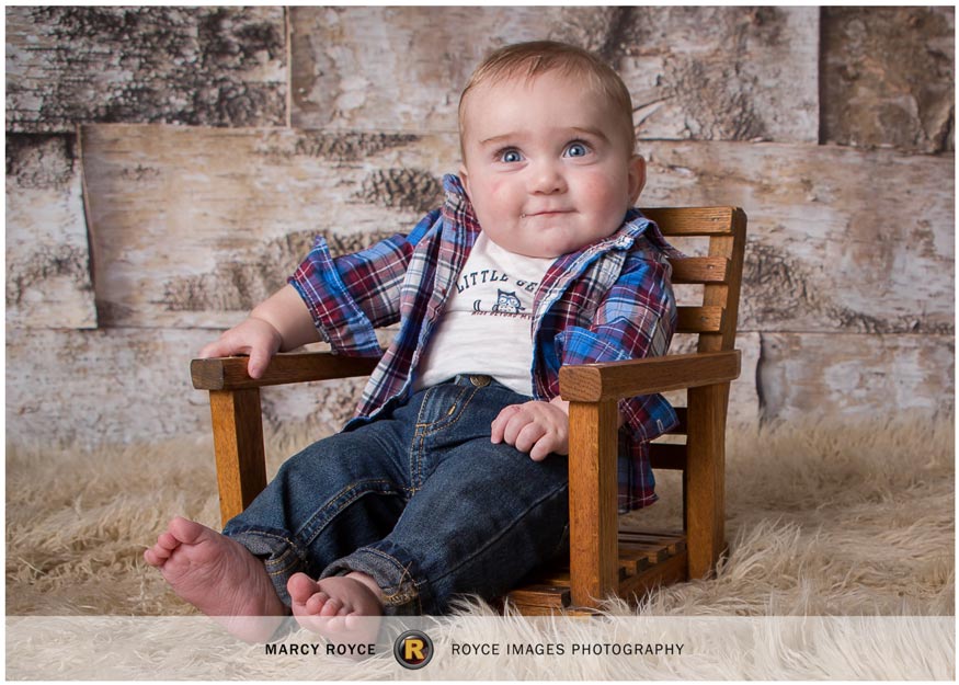 Six Month Nathan - York PA Child Photographer